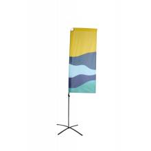 Beach Flag Budget Square Graphic