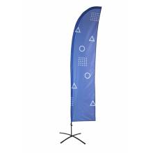 Beach Flag Budget Wind Graphic