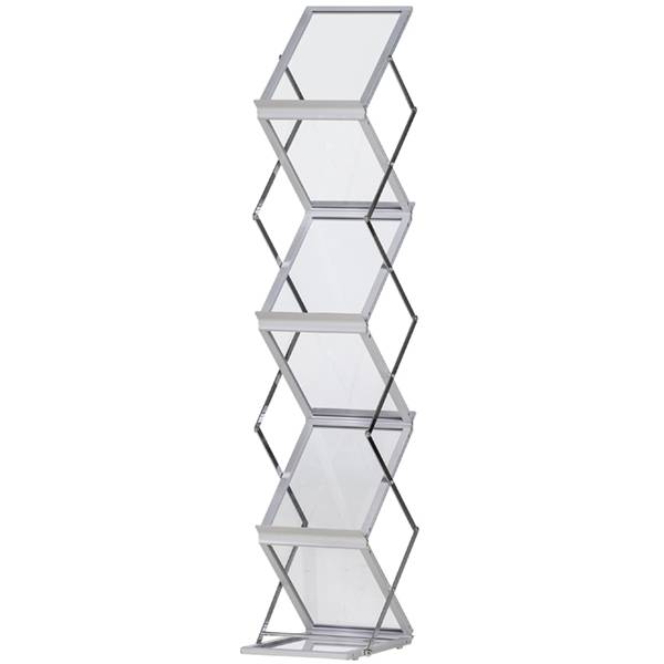 Zig Zag Brochure Stand Foldable