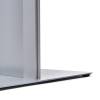 Brochure Rack Totem Without Shelves Silver - 5