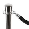 Barrier Chrome Rope Stand - 1