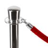 Barrier Chrome Rope Stand - 4
