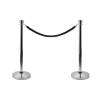 Barrier Chrome Rope Stand - 5