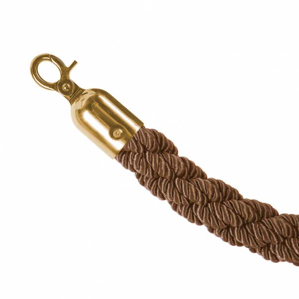 Barrier Gold With Bronze Twisted Rope