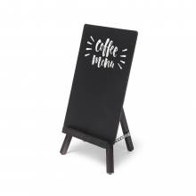 Natura Table Top Chalk Board Mini Easel Black