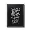 Natura Chalk Board Classic 50 x 60 cm Black - 1