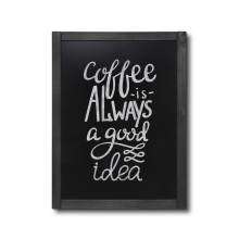 Natura Chalk Board Classic 60 x 80 cm Black