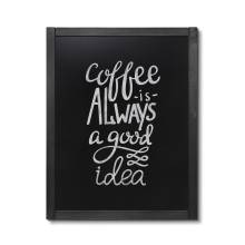 Natura Chalk Board Classic 70 x 90 cm Black