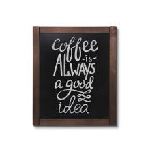 Natura Chalk Board Classic 50 x 60 cm Dark Brown