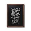 Natura Chalk Board Classic 50 x 60 cm Black - 4