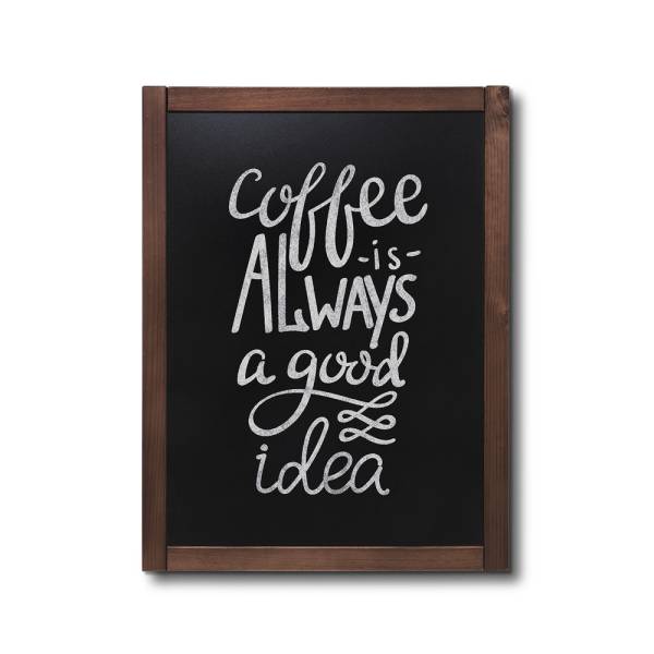 Natura Chalk Board Classic 60 x 80 cm Dark Brown