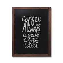 Natura Chalk Board Classic 70 x 90 cm Dark Brown