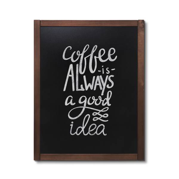 Natura Chalk Board Classic 70 x 90 cm Dark Brown