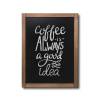 Natura Chalk Board Classic 50 x 60 cm Black - 7