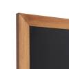 Matura Chalk Board 35 x 150 cm Dark Brown Round Profile - 32