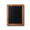Matura Chalk Board 35 x 150 cm Dark Brown Round Profile - 19