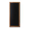 Matura Chalk Board 35 x 150 cm Dark Brown Round Profile - 21