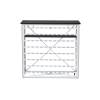 Counter Impress Table Top Black With LED - 4