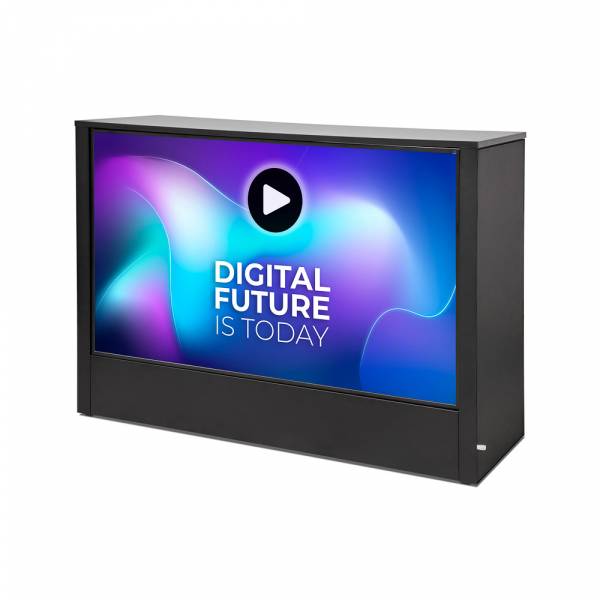 Digital Counter Futuro with 55" Samsung Screen Horizontal