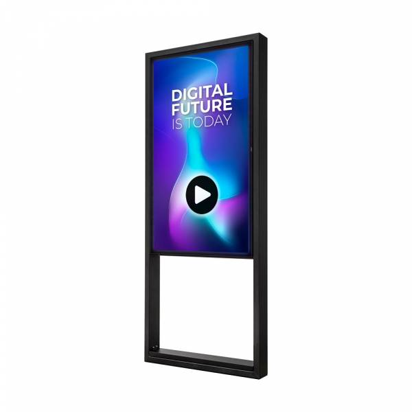 Outdoor Digital Totem Design with 55" Samsung Screen