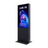 Smart Line Digital Totem Double-Sided with 43" Samsung Screen Black - 1