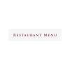Topcard for Outdoor Menu Case and Stand Logo 45 x 10 cm - 19