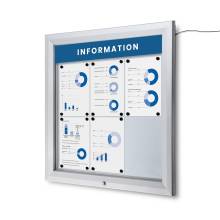 Outdoor Lockable Showcase LED