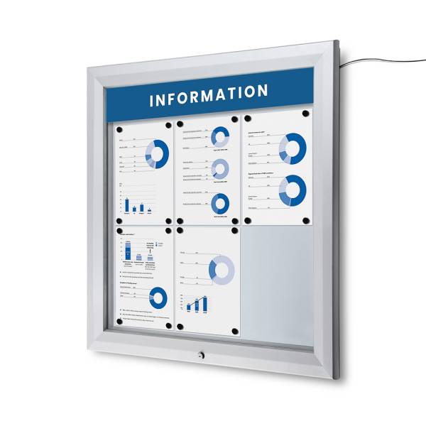 Outdoor Lockable Showcase LED