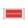 Fence Banner We Are Hiring - 10