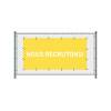 Fence Banner We Are Hiring - 11