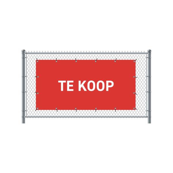 Fence Banner 200 x 100 cm Sale Dutch Red