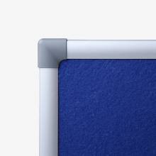 Scritto® Fabric Notice Board 60 x 90 cm Blue