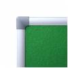 Scritto® Fabric Notice Board 90 x 120 cm Green - 8