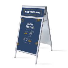 Topcard for Design Compasso® A-Board A1 With Logo Panel