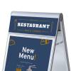 Topcard for Design Compasso® A-Board A1 With Logo Panel - 0