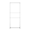 FlexFrame Wall Set 100 x 200 cm Silver - 55