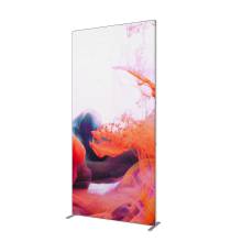 FlexFrame Wall Set 120 x 250 cm Silver (incl. Extension Set 50 cm)