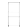 FlexFrame Wall Set 100 x 200 cm Silver - 58