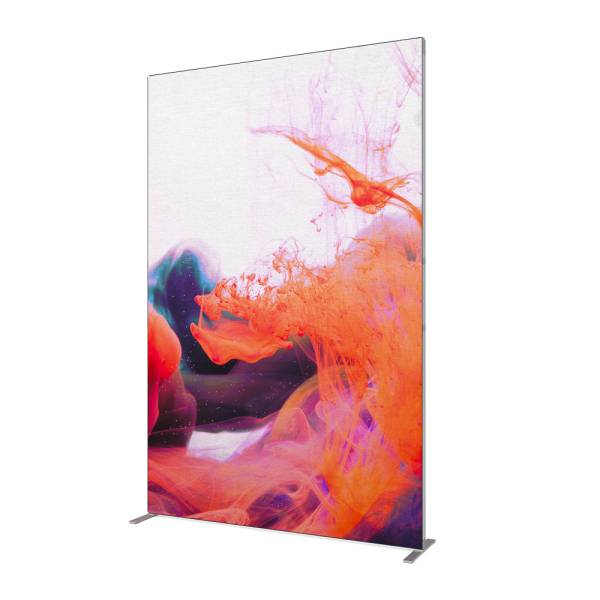 FlexFrame Wall Set 150 x 230 cm Silver (incl. Extension Set 30 cm)