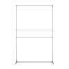 FlexFrame Wall Set 100 x 200 cm Silver - 60