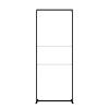 FlexFrame Wall Set 100 x 200 cm Silver - 64