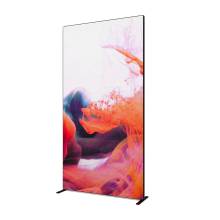 FlexFrame Wall Set 120 x 230 cm Black (incl. Extension Set 30 cm)