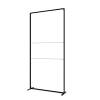 FlexFrame Wall Set 100 x 200 cm Silver - 50