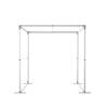 FlexFrame Roof 100 x 200 cm Silver - 47