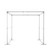 FlexFrame Roof 100 x 200 cm Silver - 48