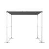 FlexFrame Roof 100 x 200 cm Silver - 66