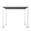 FlexFrame Roof 100 x 200 cm Silver - 67