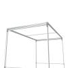 FlexFrame Roof 100 x 200 cm Silver - 32