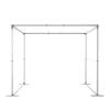 FlexFrame Roof 100 x 200 cm Silver - 52