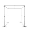 FlexFrame Roof 100 x 200 cm Silver - 53